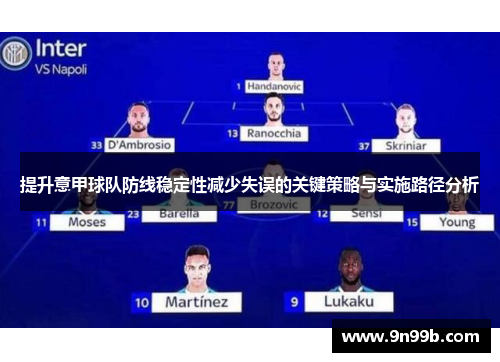 提升意甲球队防线稳定性减少失误的关键策略与实施路径分析
